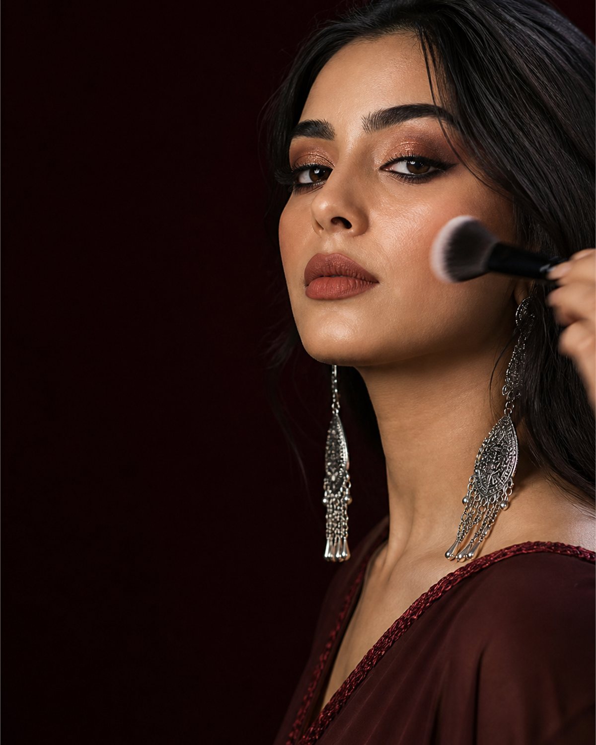 Maquillage de mariée marocaine