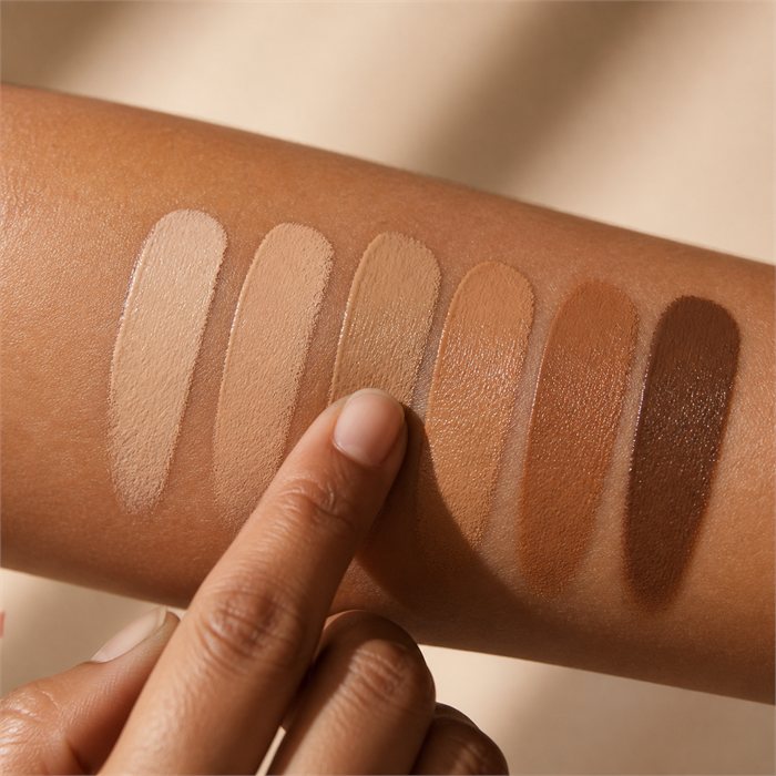 Swatches sur la peau